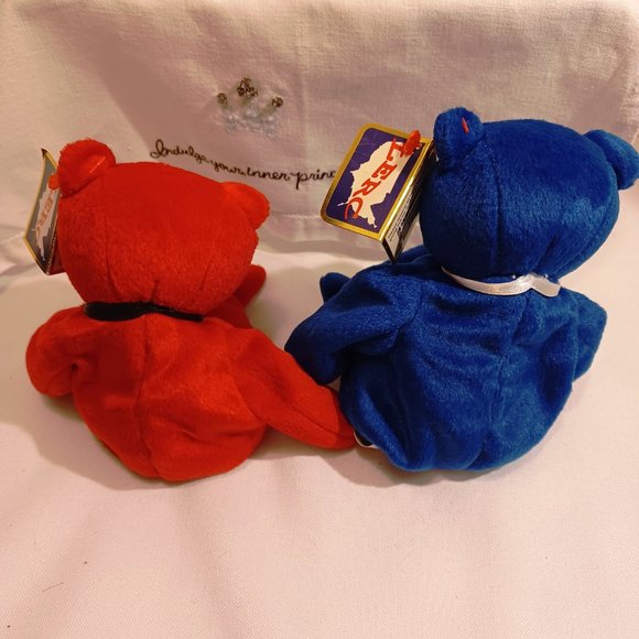 LERC 1999 The Coastal Cubs Collection Lighthouse Teddy Bears Henri & Coki - Picture 9 of 11